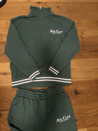 Athl. Club Trainingsanzug, Grün  M