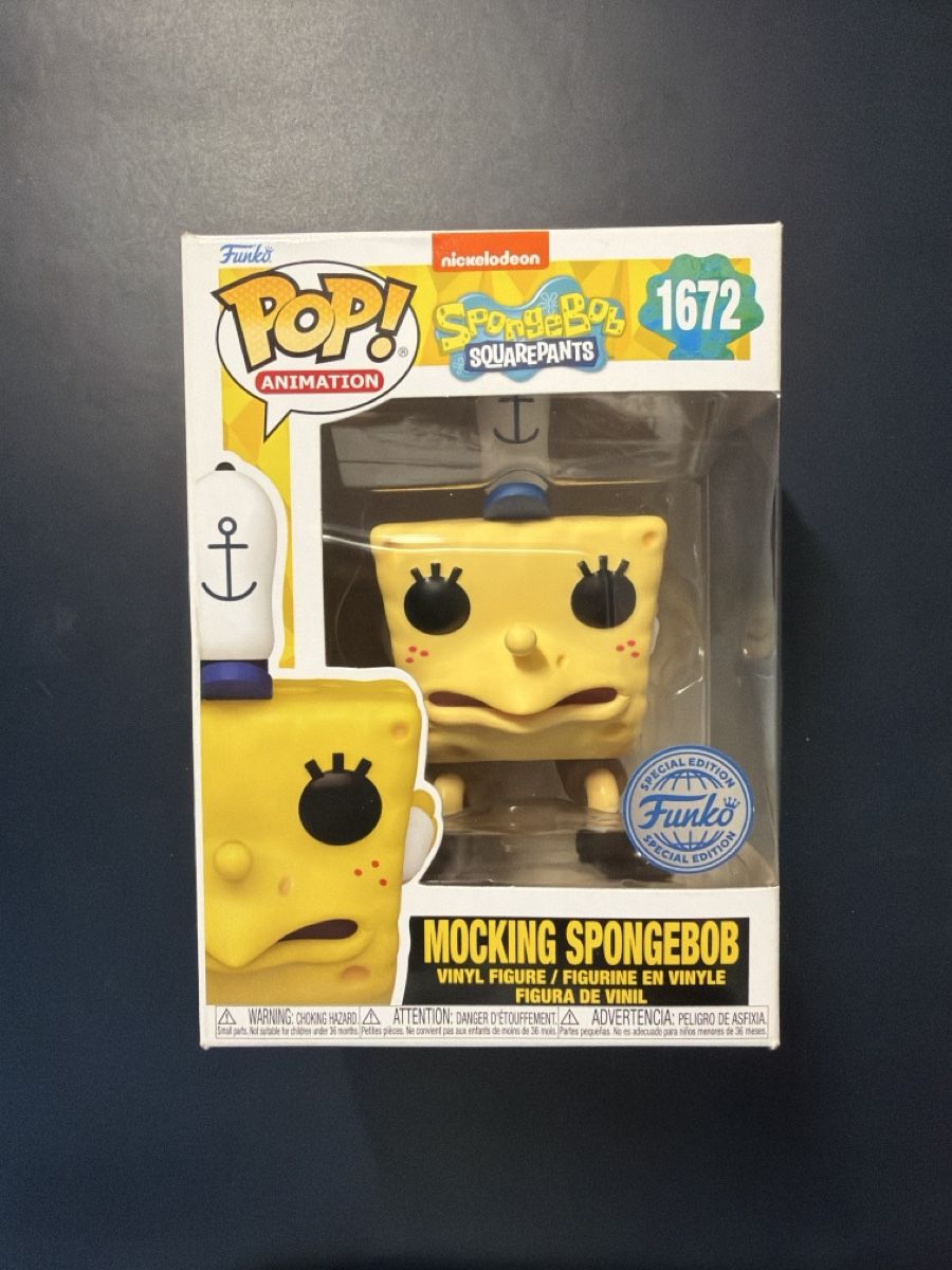 Funko Figuren: Funko Pop Mocking Spongebob 1672 neu ungeoeffnet – Gebraucht aus Gutenswil von gen_wd2b
