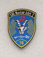 Verbandsabzeichen LW Radar Abt 1-16