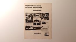 ALFA ROMEO SPIDER OSSO DI SEPPIA - Werbung / Bilddokument