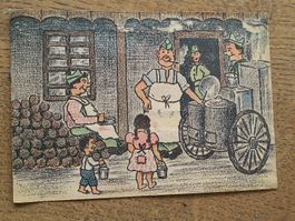 Litho PK / Feldpostkarte der 4. Division Aktivdienst 1939