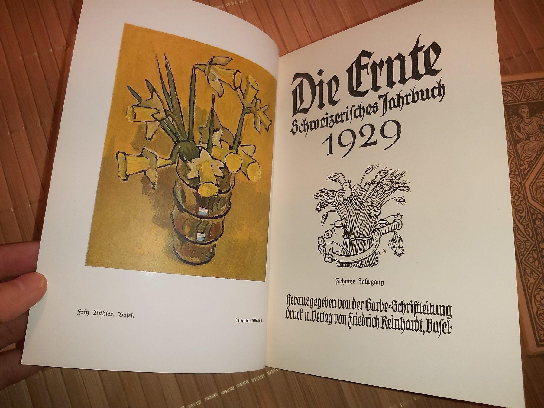 Libri: Die Ernte, Schweizerisches Jahrbuch – Usato da Winterthur venduto da Goldpipau 2