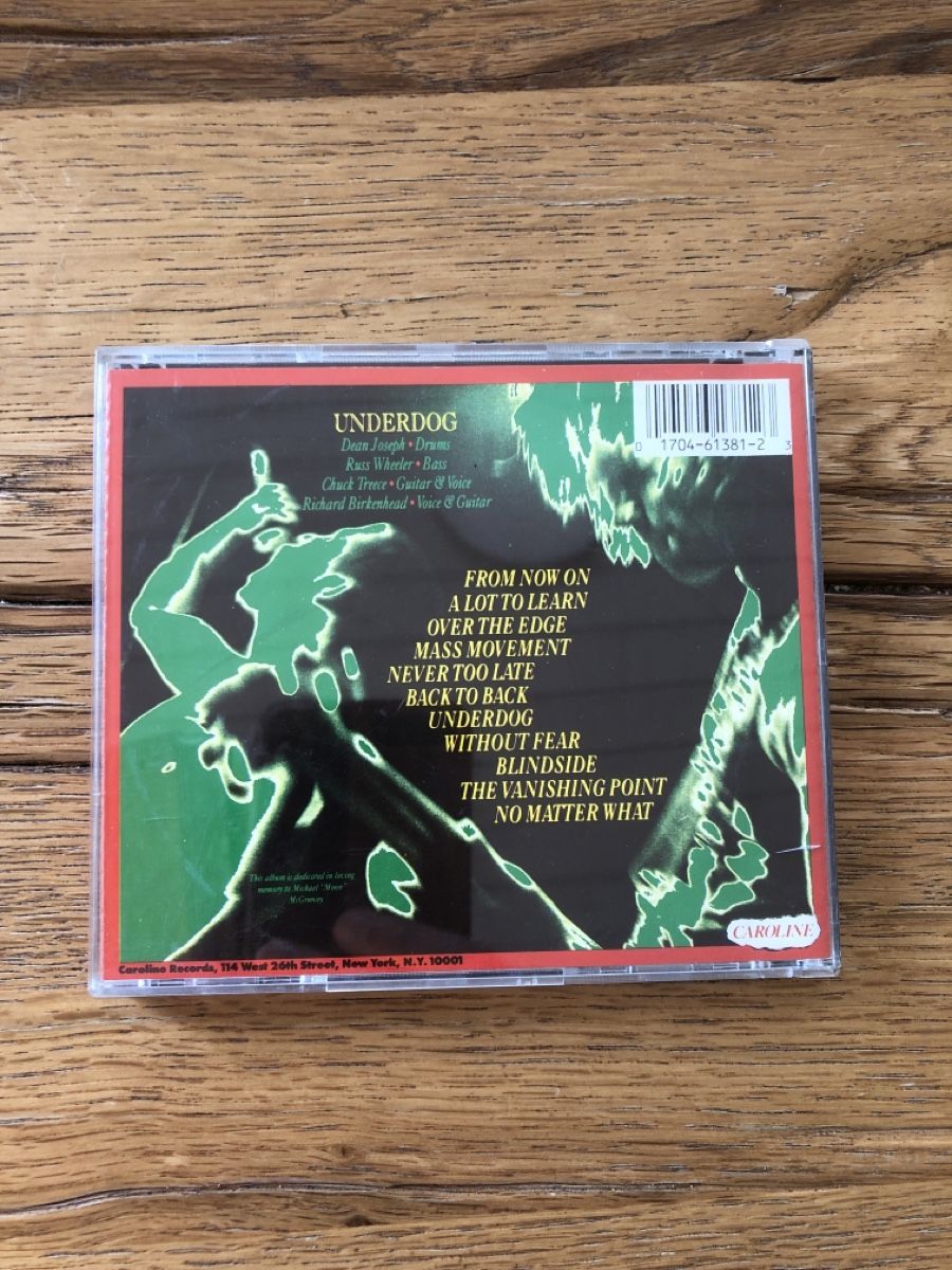 CD: Underdog - The Vanishing Point (1989) – Usato da Embrach venduto da rocky84 2