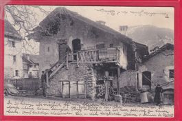 VIEILLE MAISON DE SIERRE, 6.10.1905, MILITÄRPOST