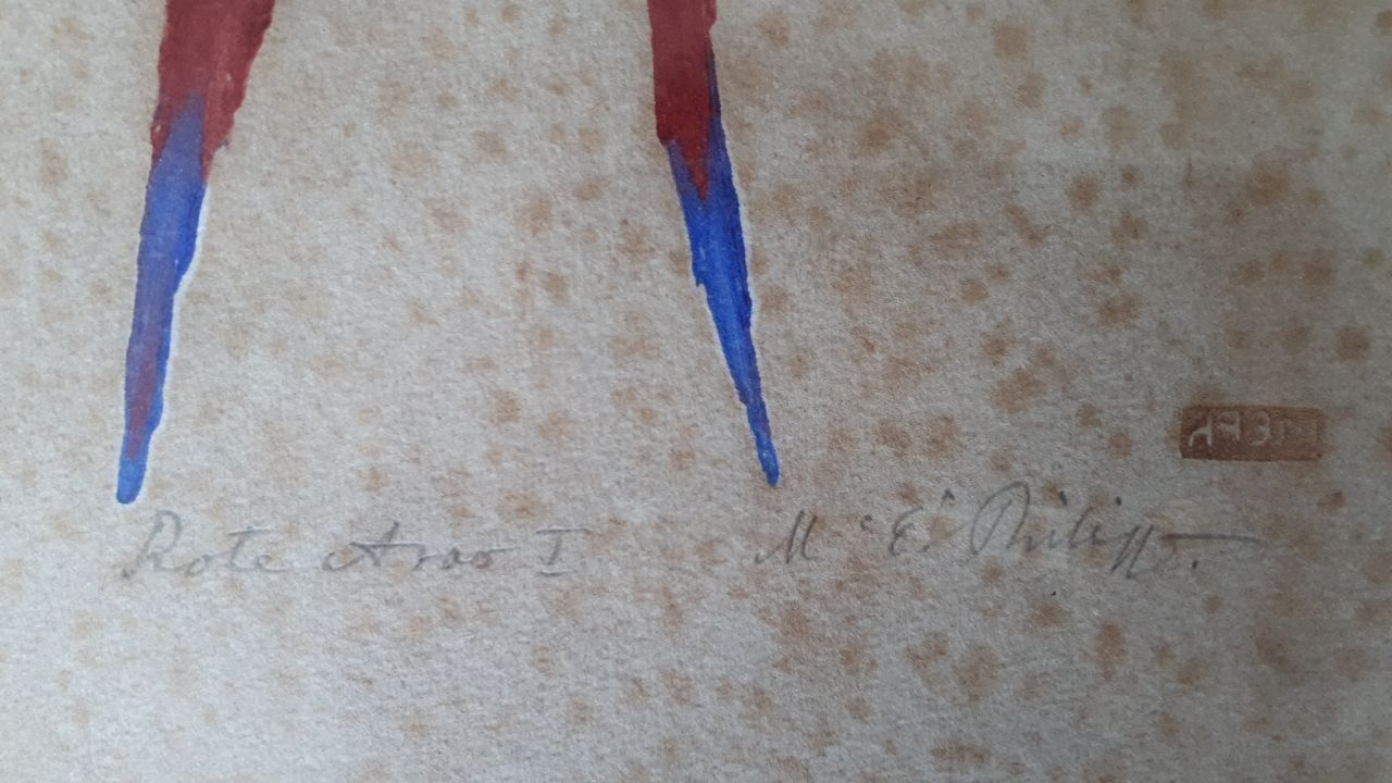 Poster & Bilder: Jugendstil ORIGINAL FARBHOLZSCHNITT SIGNIERT – Gebraucht aus Dielsdorf von anabur 2