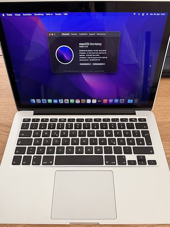 Apple Notebook: Macbook Pro 13 Retina 2015 – Usato da Zürich venduto da fel_r96w