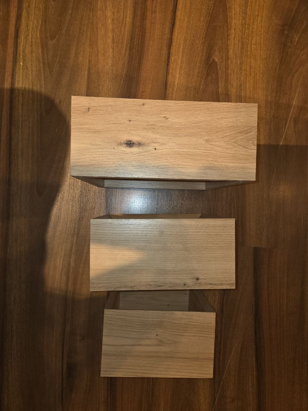 Scaffali: Wohnregal Holz Set, 3 Stuck, Eiche Optik – Nuovo (secondo la descrizione) da Elgg venduto da Fufu28 2