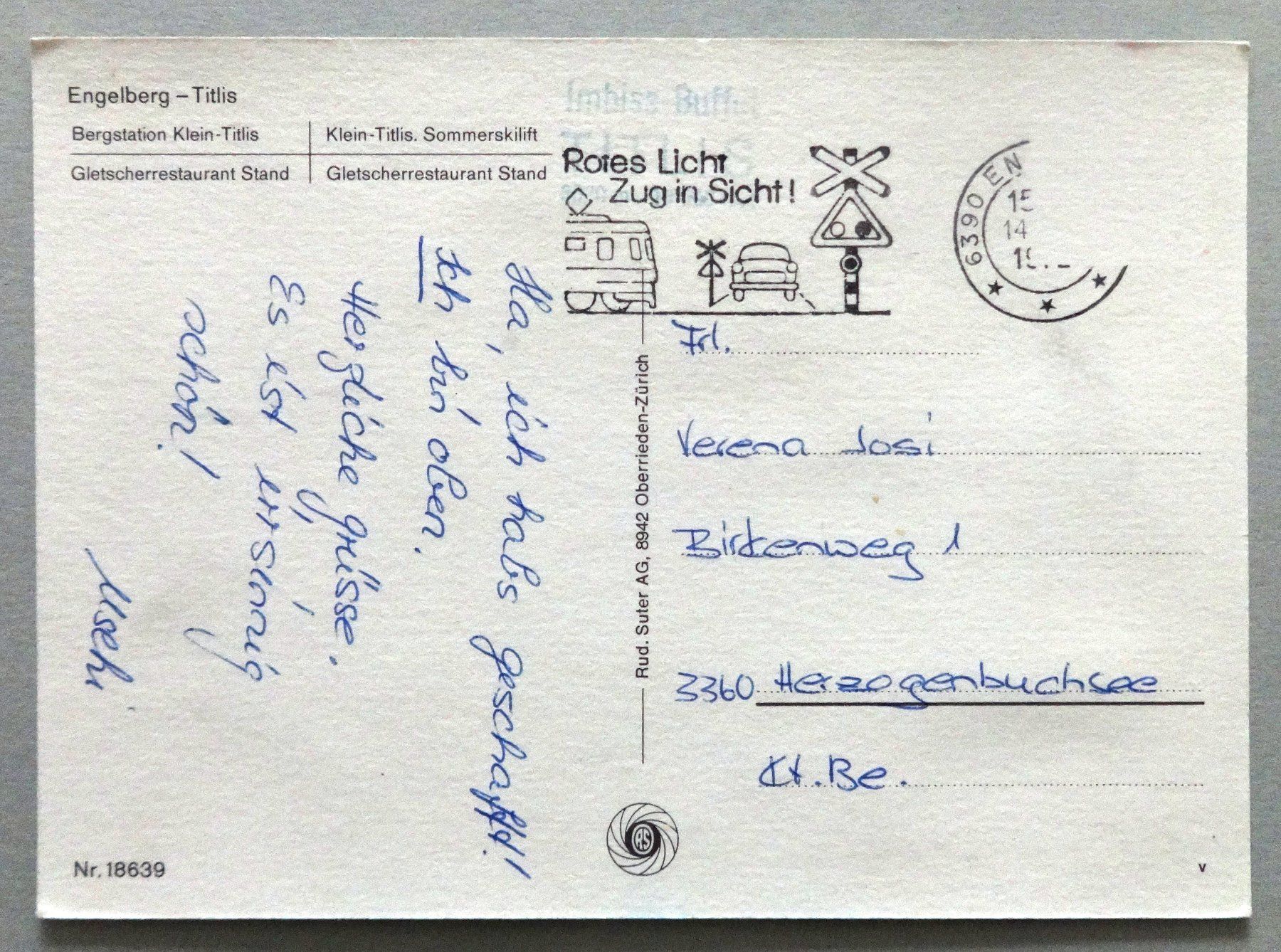 Cartes postales: Engelberg - Titlis – Défectueux à Fétigny par Billy2miny 1
