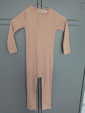 Strampler "Modal Apricot Creme" von MarMar Copenhagen, Gr 98