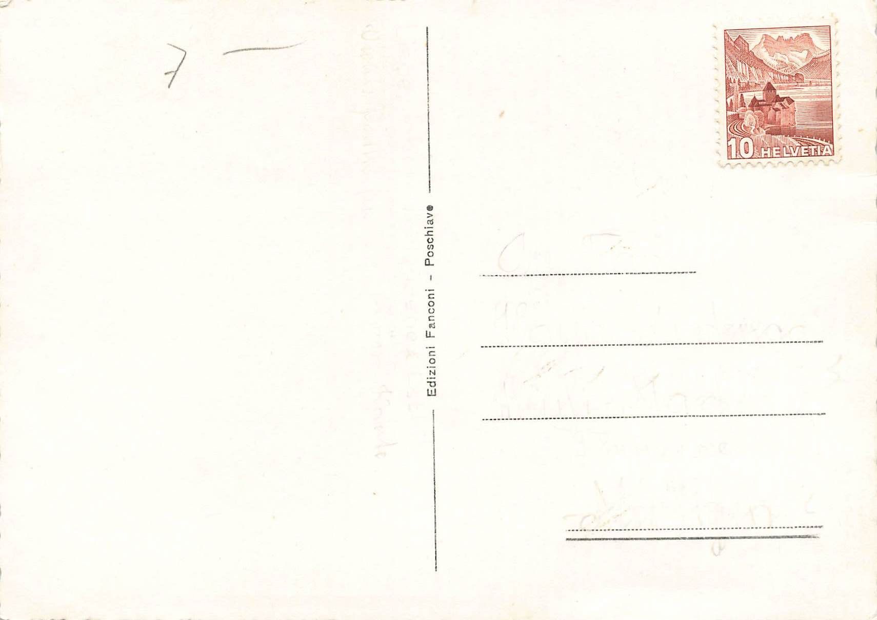 Cartoline postali: Poschiavo – Usato da Biasca venduto da Blenio71 1