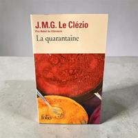 Livre La quarantaine J.M.G. Folio bon éta