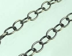 50cm Kette 6x5mm-Glieder Metall