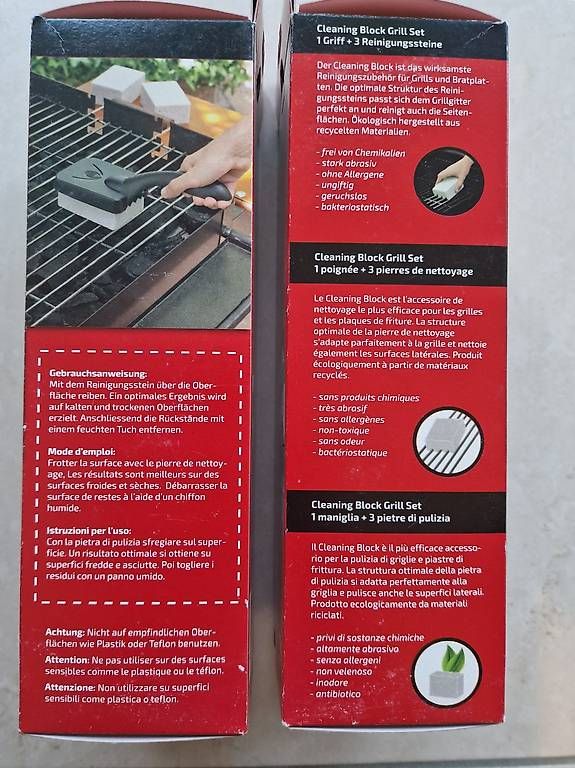 Pflegeprodukte: 2 Cleaning Block Grill Set neuf – Gebraucht aus Villars-sur-Glâne von Mark_988 2