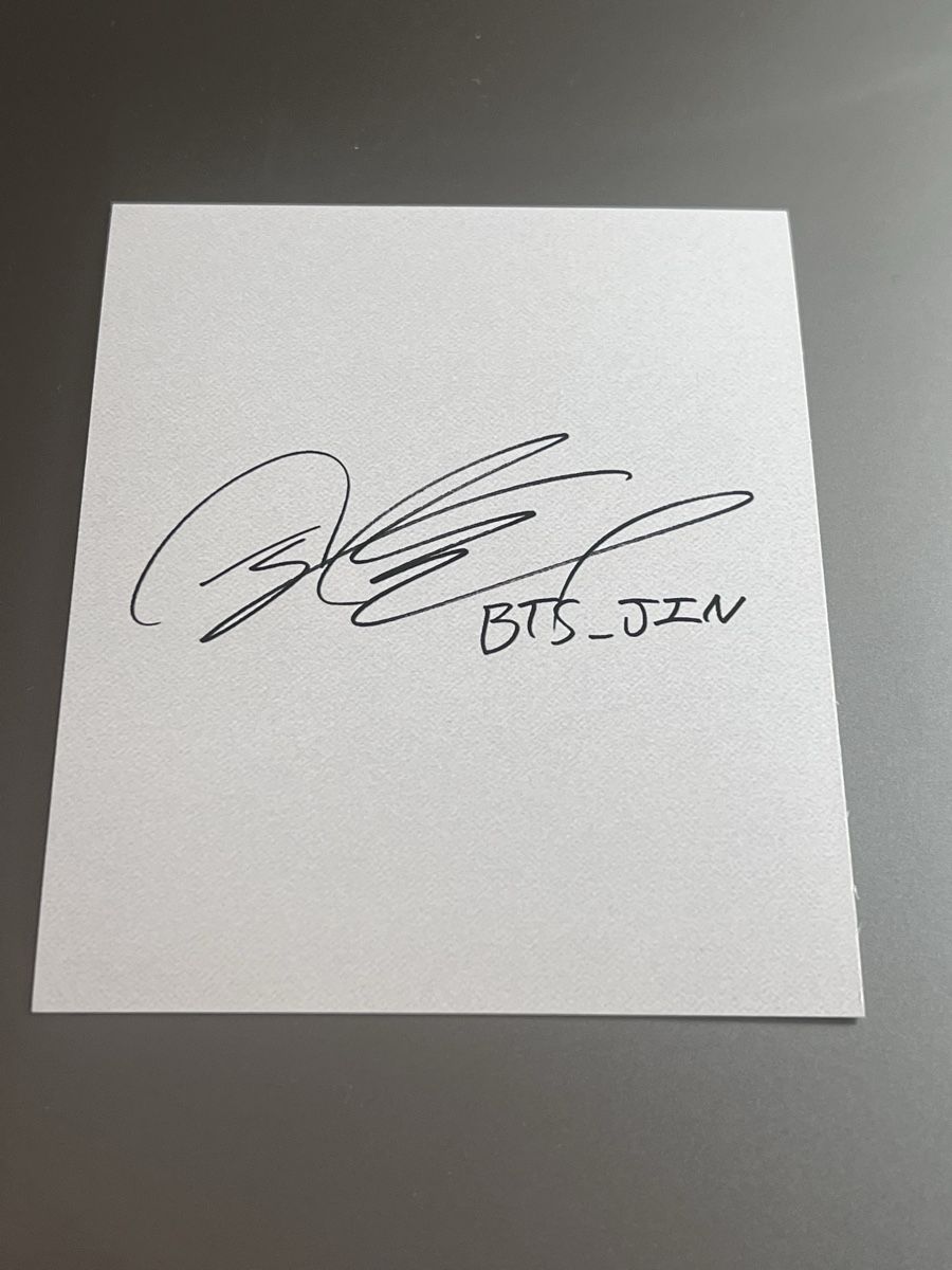 Carte collezionabili: BTS Jin Seokjin Photocard – Nuovo (secondo la descrizione) da Niederweningen venduto da this_that 1