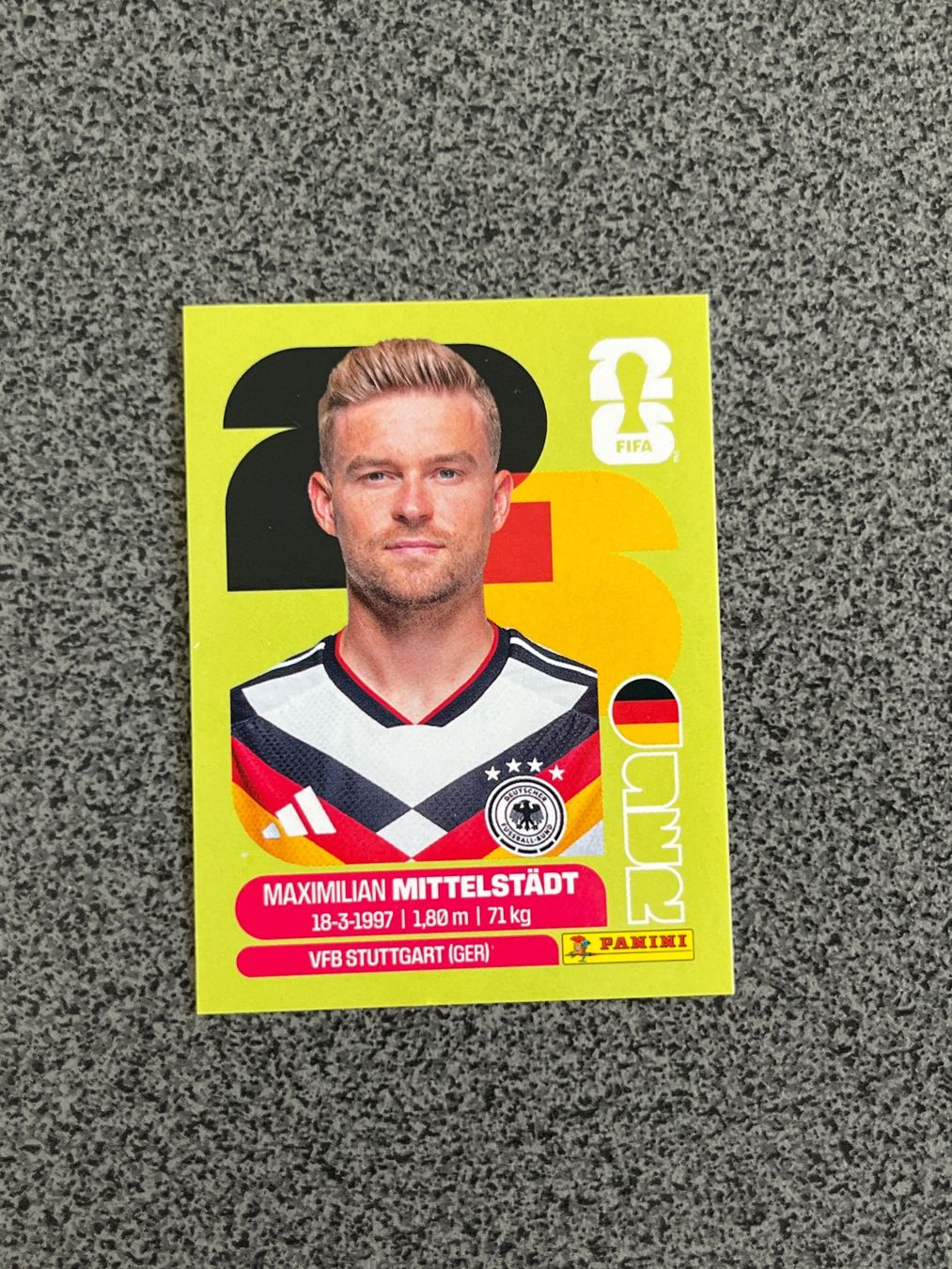 Panini Sammelbilder & Trading cards: Panini WM26 Mittelstädt  Ger  9 – Gebraucht aus Au ZH von Paninifieber26