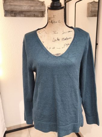 Chicorée Pullover Petrol Grösse M guter Zustand