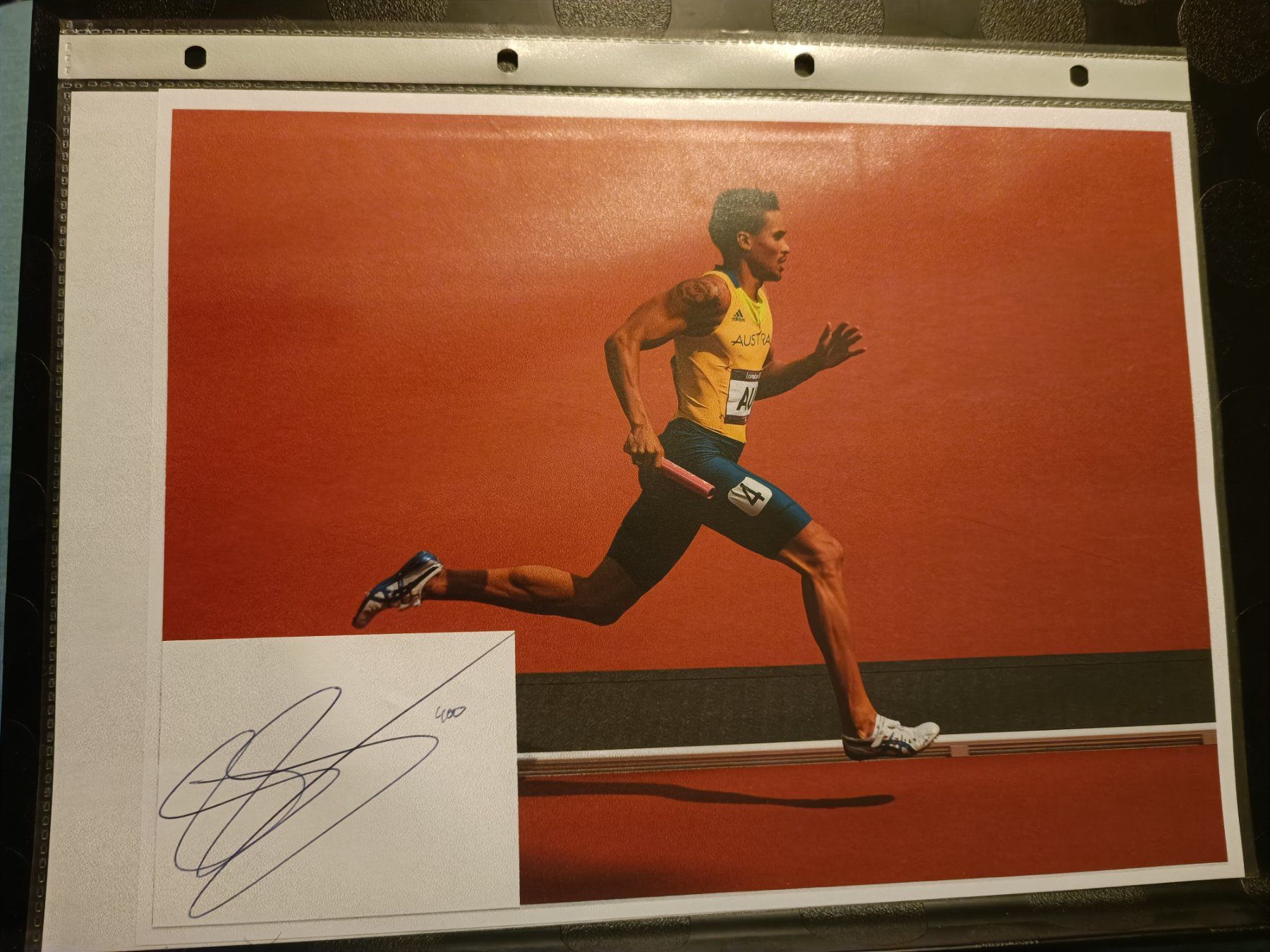 Autogramme: John Steffensen- signiert - Olympia Silber – Gebraucht aus Menziken von Artographs