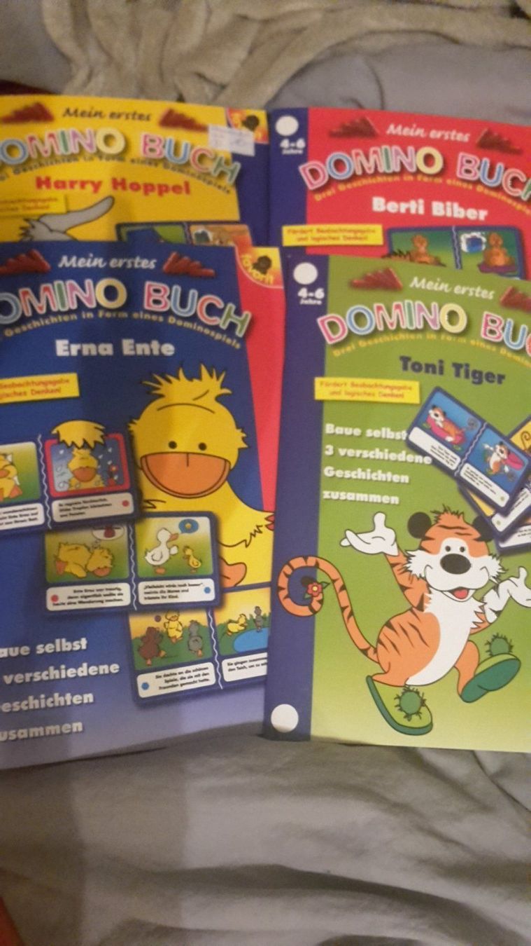 Giochi: 4 Dominobūcher – Nuovo (secondo la descrizione) da Schwarzenburg venduto da Flamingo07