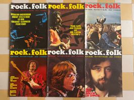 59 ROCKI & FOLK Magazine von 1970 - 1975
