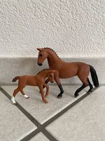 Schleich Set Pferd mit Fohlen