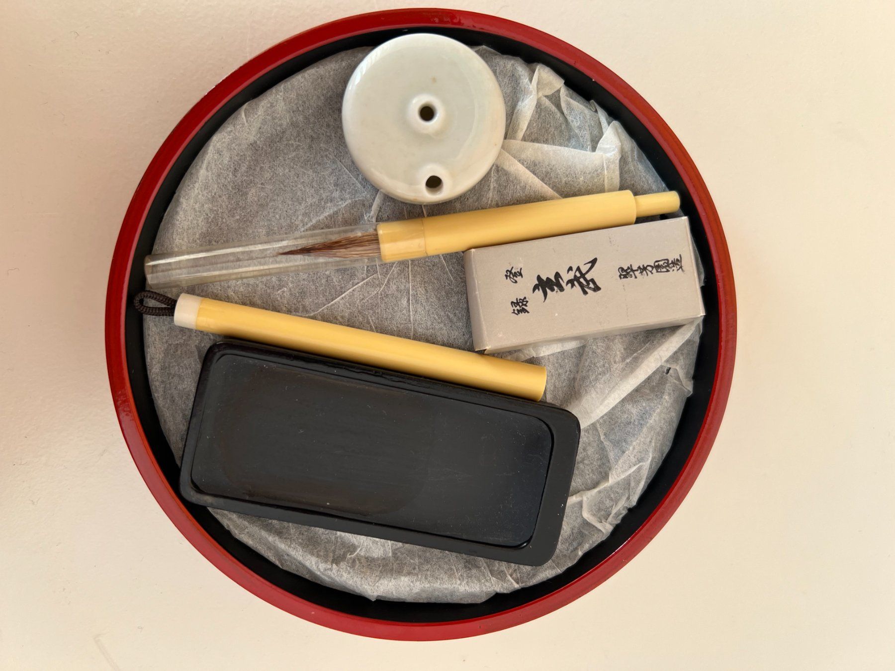 Pennelli: Japanisches Kalligrafie-Set – Nuovo e nell'imballaggio originale da Winterthur venduto da Green-Future 1