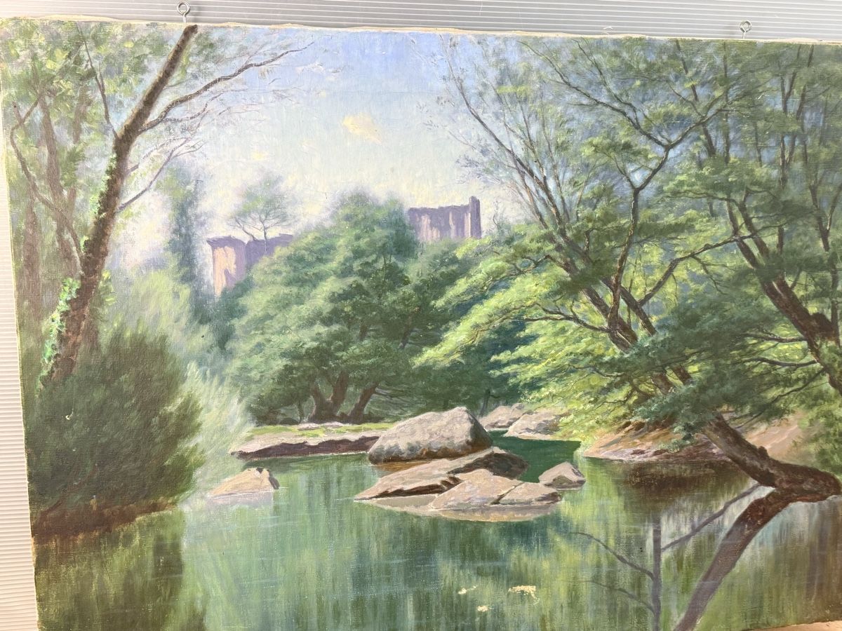 Dipinti: Ölgemälde 54x74.5cm – Usato da Solothurn venduto da NUVICO 3