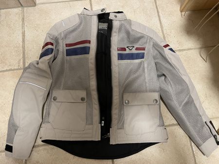 Macna Damen Motorradjacke grau Grösse L EU 40 neuwertig