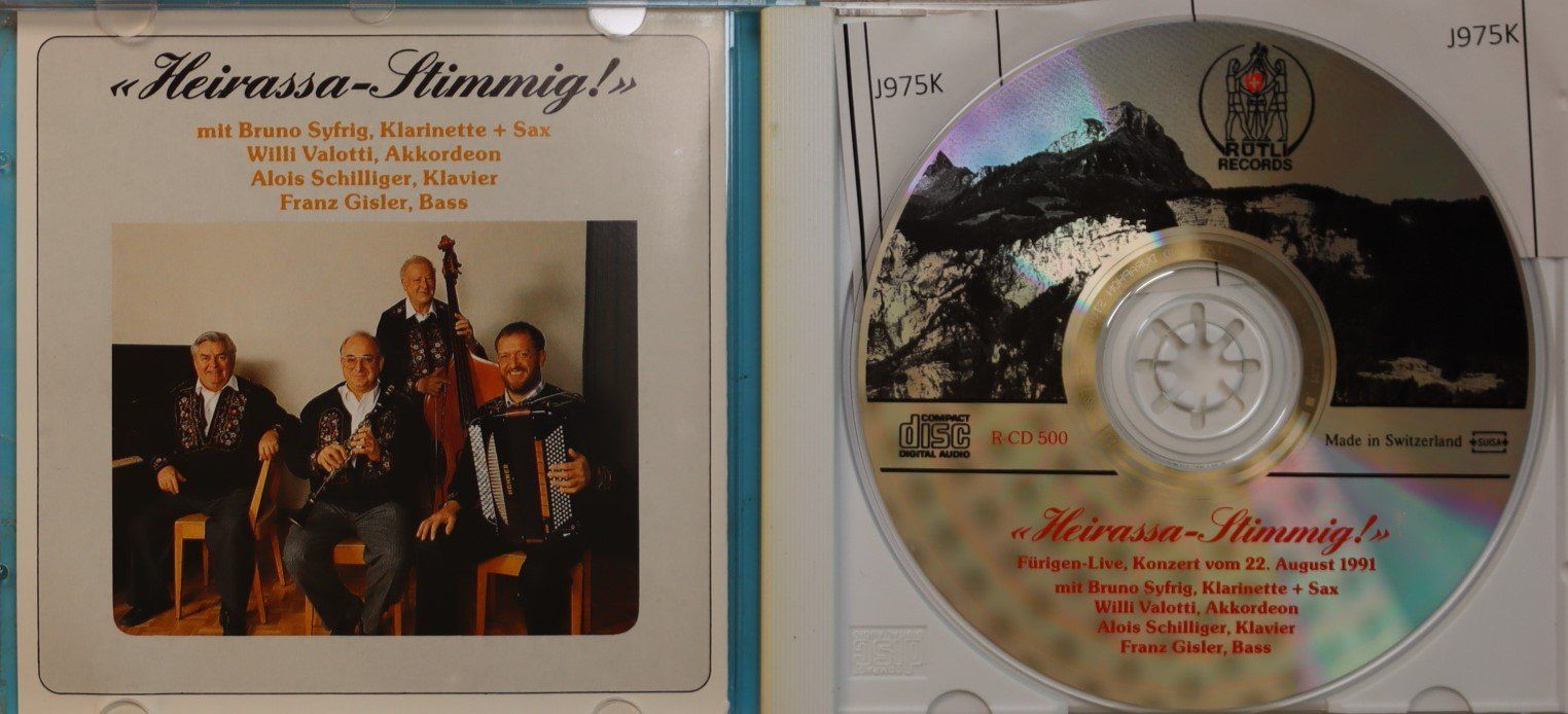 CD: «Heirassa -Stimmig!» – Usato da Luzern venduto da CONTENTI 1