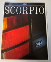 FORD SCORPIO ORIGINAL VERKAUFSBROSCHÜRE TOP ZUSTAND, SAMMLER