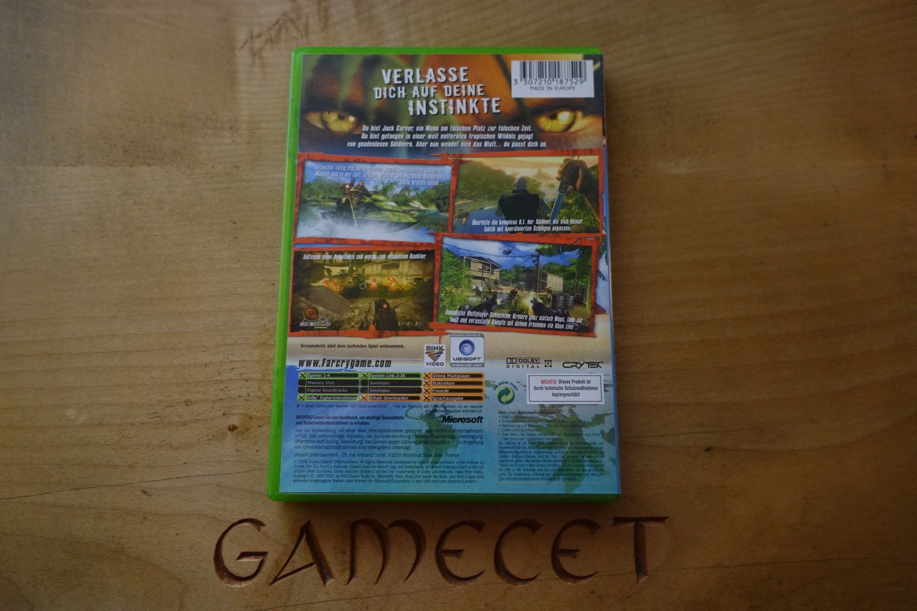 Microsoft Spiele: Far Cry Instincts – Gebraucht aus Steinach von Gamecet 2