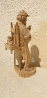 Holzfigur geschnitzt Holzskulptur 