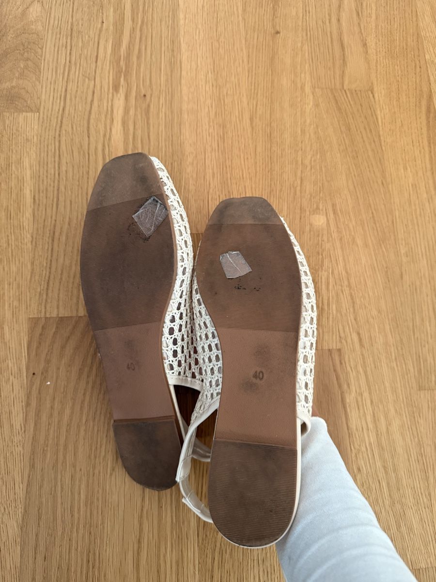 Scarpe da donna: Ballerinas Weiss Grösse 40 – Nuovo (secondo la descrizione) da Mörschwil venduto da Seegurke18 2