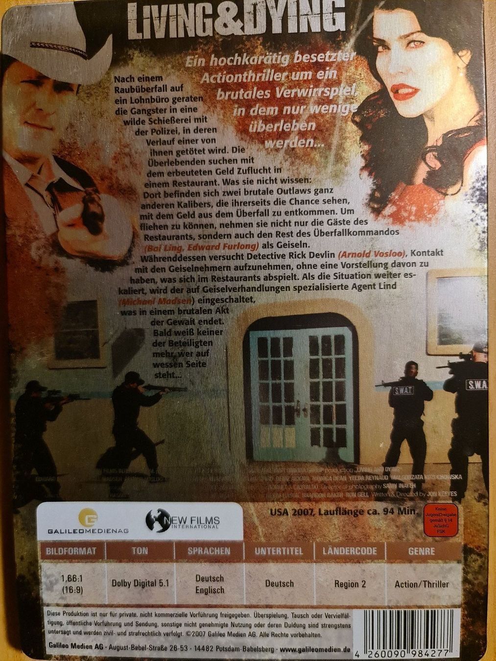 Tutti i DVDs: DVD living & dying – Usato da Dintikon venduto da Vexi 1