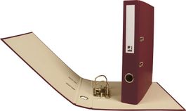 Q-CONNECT® Ordner A4, 4cm,  weinrot