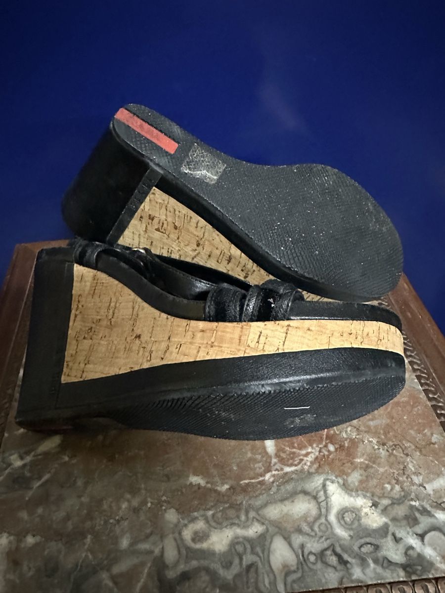 Prada Scarpe da donna: Sandales haut de forme Prada taille 36. – Usato da Genève venduto da Tom6 4