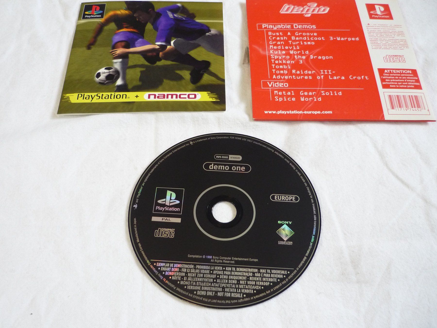 Sony Spiele: Sony PS1 Playstation 1 Game - Demo 1 – Gebraucht aus Beringen von Flatretriever 2