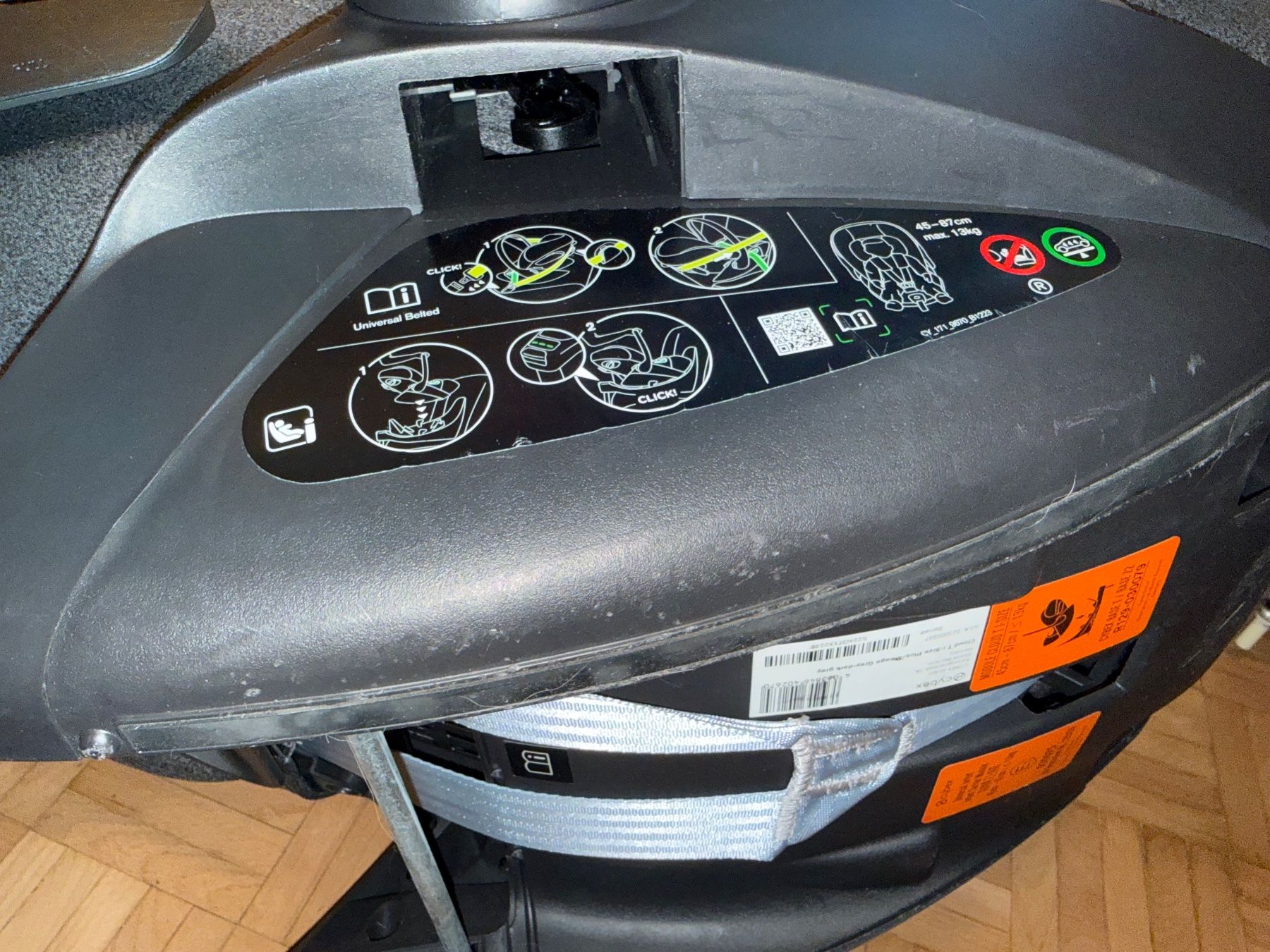 Cybex Seggiolini per auto: CYBEX Cloud T i-Size Plus Babyschale mirage grey – Usato da Pratteln venduto da xavjer 7