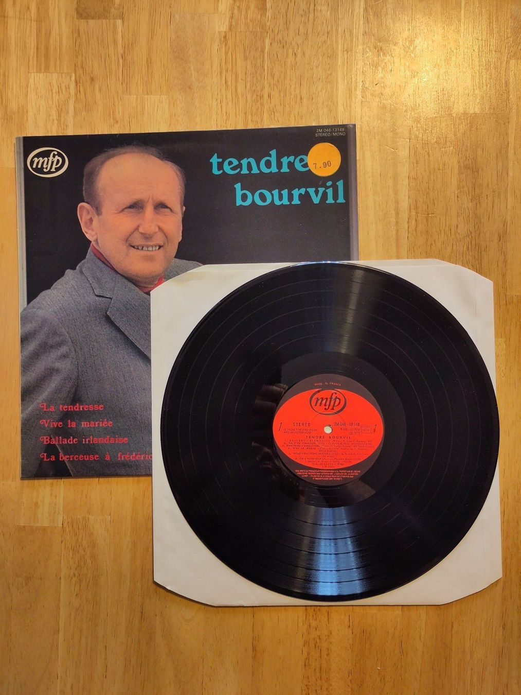 Dischi in vinile: Bourvil | "Tendre Bourvil" | LP – Usato da Lausanne venduto da Otvald 2