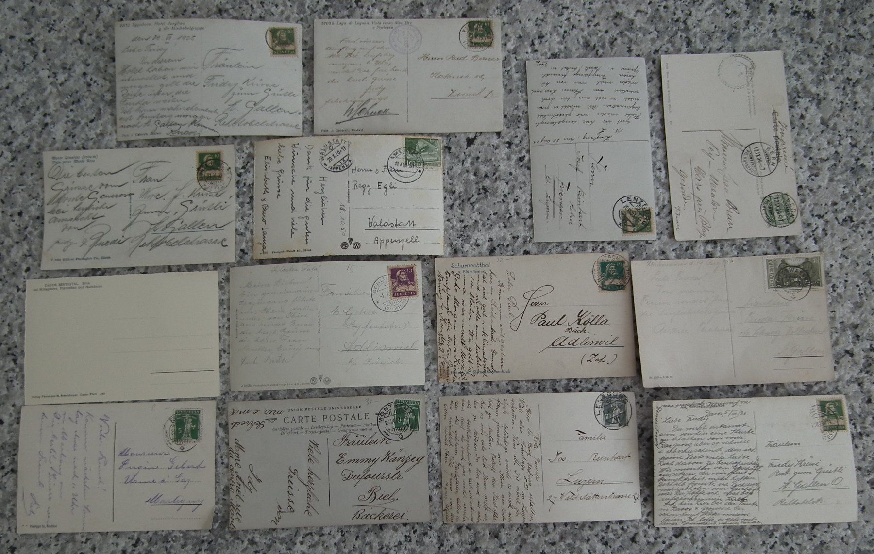 Cartes postales: Alte Ansichtskarten Schweiz  S/W  Diverse – D'occasion à Kriens par WULLU99 3