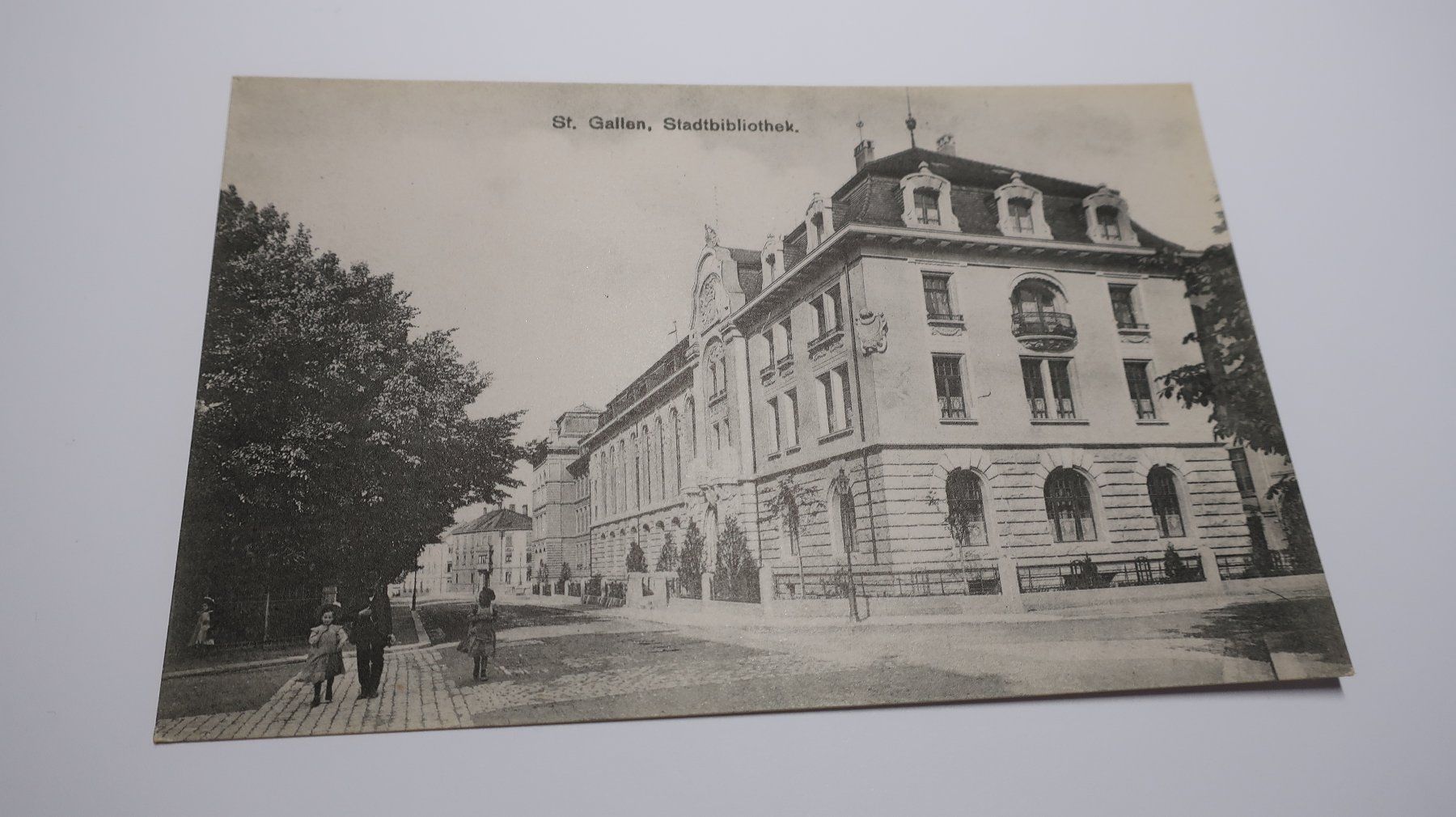 Cartoline postali: St. Gallen Stadtbibliothek – Usato da Cormoret venduto da Pascalll2001 1