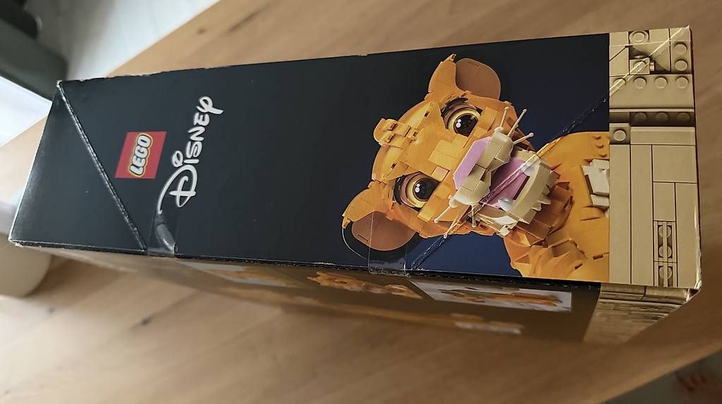 Lego Kit di costruzioni: LEGO Disney Simba Roi Lion – Nuovo e nell'imballaggio originale da Chavornay venduto da Danae22