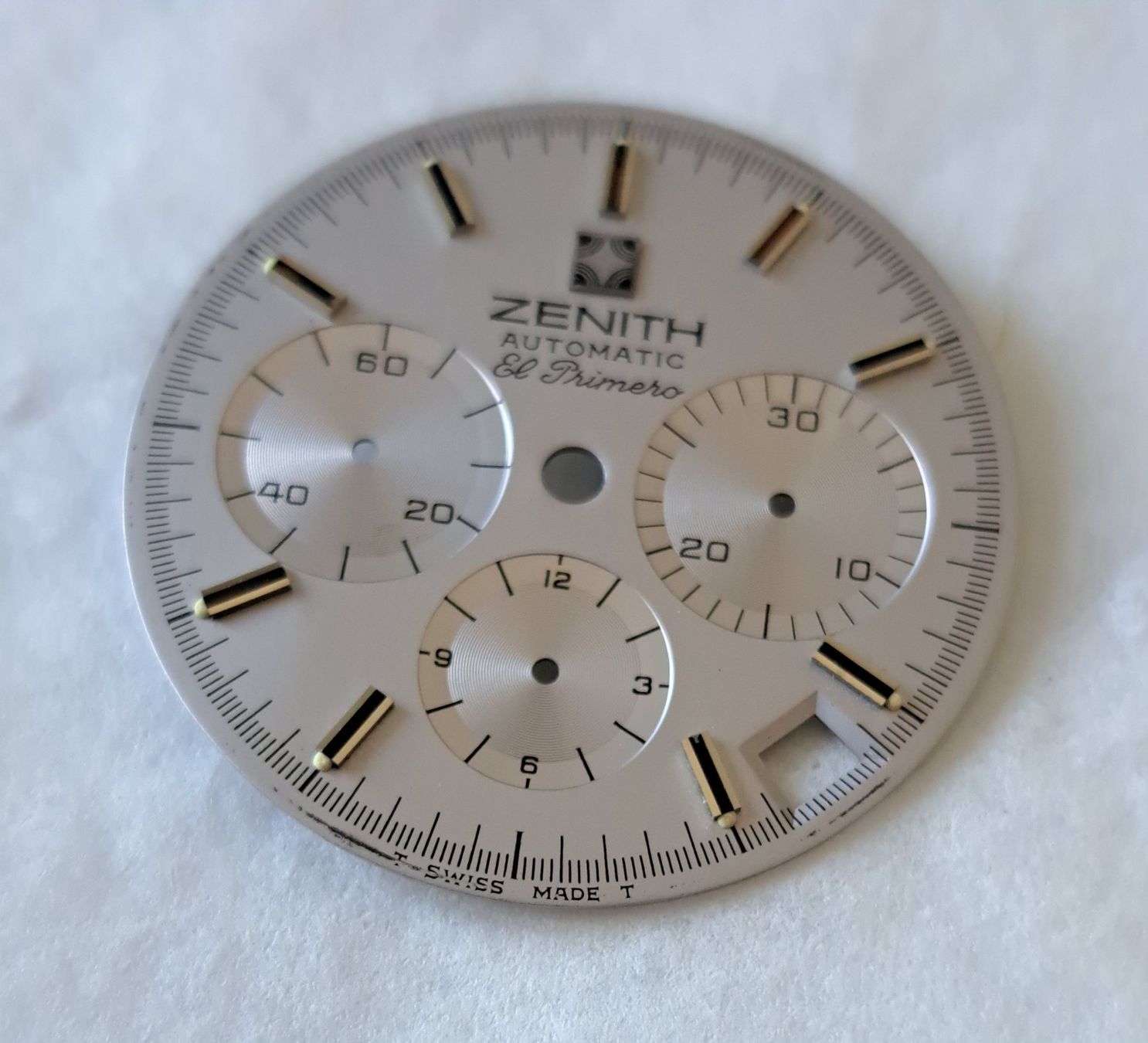 Zenith Orologi: Cadran Zenith El Primero Chronograph Dial Zifferblatt – Usato da Le Locle venduto da Lapidary.Duc 1