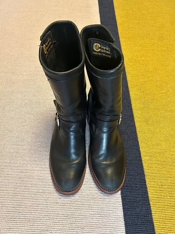 Herrenschuhe: Chippewa Engineer Boot Schwarz – Gebraucht aus Bronschhofen von marius.k 1