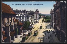 Lausanne, Place St. Francois et Derriér