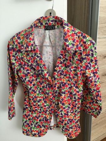 *CHRISTIAN COLE* Farbiger Blazer Gr. S
