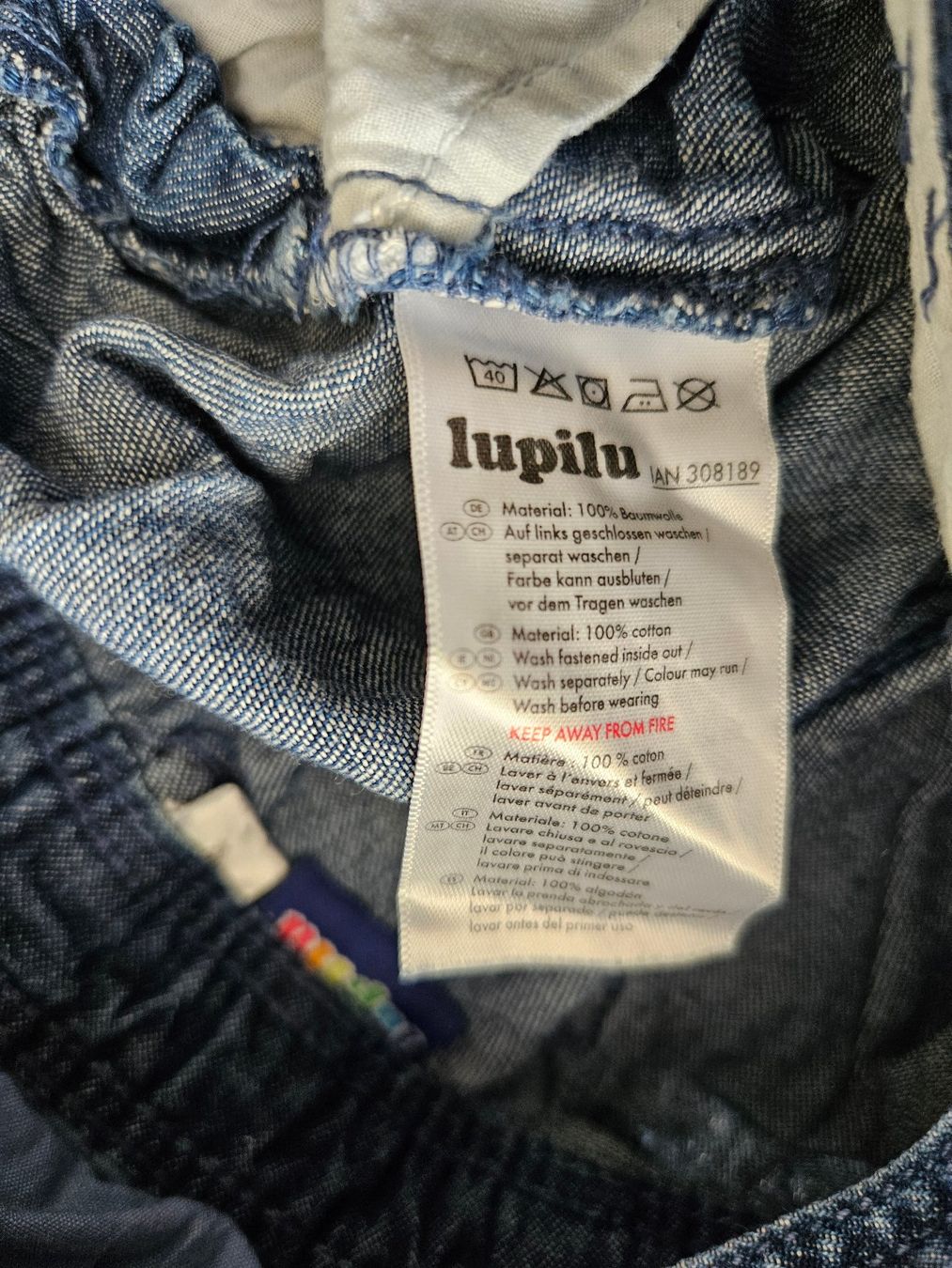 Hosen: Coole kurze Latzhose Jeans Gr. 92 – Gebraucht aus Unterengstringen von saraman 2