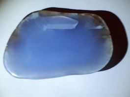 Calzedon Blau 110gr. 9cm TOP Steinqualität Handgeschliffen