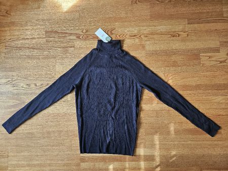 Rollkragenpullover von Paul Kehl (PKZ) blau Grösse M neu