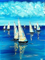 Lagerräumung : Acrylgemälde ORIGINAL 51 00 001