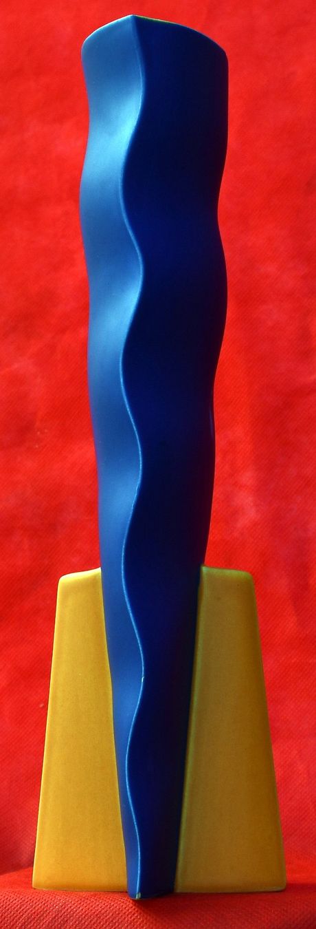 Vasi & Recipienti: Wunderschöne blaue Vase 33 cm hoch – Usato da Rotkreuz venduto da salsanera 4